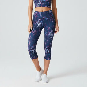 Victoria's SECRET Cropped Leggings Capri Sz S athletic sporty look, Athleisure